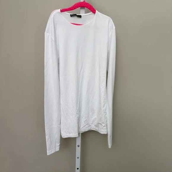 Zara men long sleeve shirt white new with tags M - Picture 1 of 5